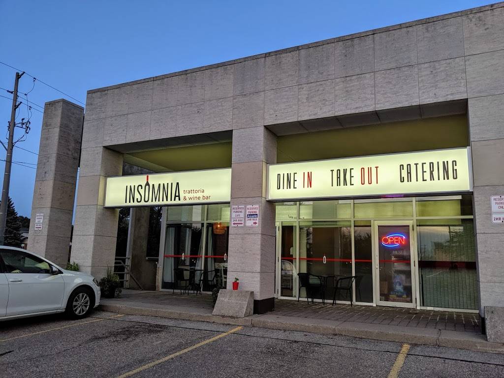 Insomnia Trattoria and Wine Bar | meal takeaway | 649 Scottsdale Dr #1, Guelph, ON N1G 4T7, Canada | 5198379889 OR +1 519-837-9889
