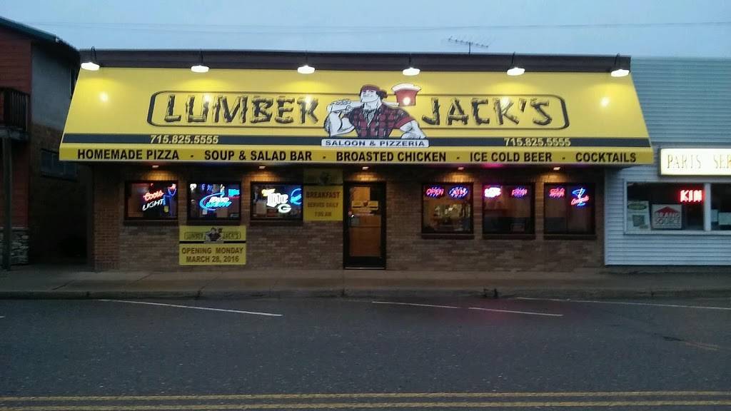 Lumber Jacks Saloon and Pizzeria | restaurant | 88 Main St W, Milltown, WI 54858, USA | 7158255555 OR +1 715-825-5555