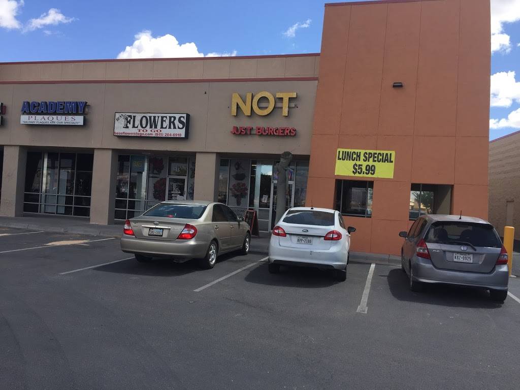 Not Just Burgers | restaurant | 11720 Montana Ave A6, El Paso, TX 79936, USA | 9153134034 OR +1 915-313-4034