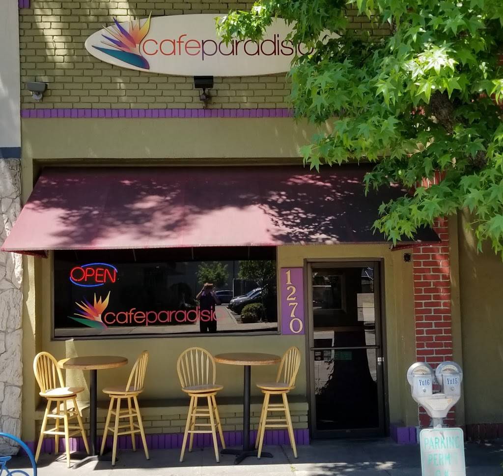 Cafe Paradisio | restaurant | 1270 Yuba St, Redding, CA 96001, USA | 5302153499 OR +1 530-215-3499