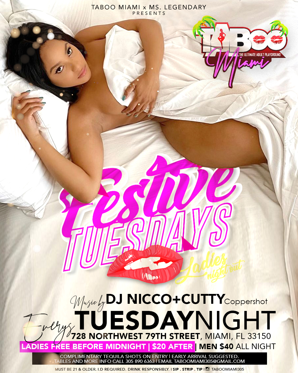 Taboo Miami | night club | 2657 NW 36th St, Miami, FL 33142, USA | 3058906363 OR +1 305-890-6363