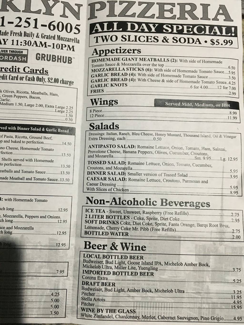 Florences Brooklyn Pizzeria | restaurant | 3306 Manatee Ave W, Bradenton, FL 34205, USA | 9412516005 OR +1 941-251-6005