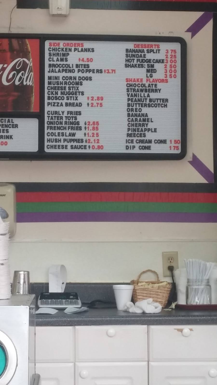 Spencers Dairy Bar | restaurant | Spencer S Dairy Bar, Booneville, KY 41314, USA | 6065935152 OR +1 606-593-5152