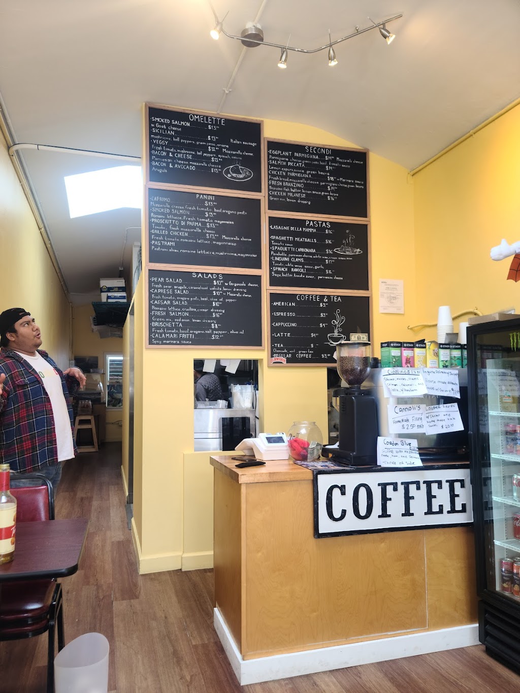 Buona italia caffe | restaurant | 1610 Francisco Blvd, Pacifica, CA 94044, USA | 6507337159 OR +1 650-733-7159