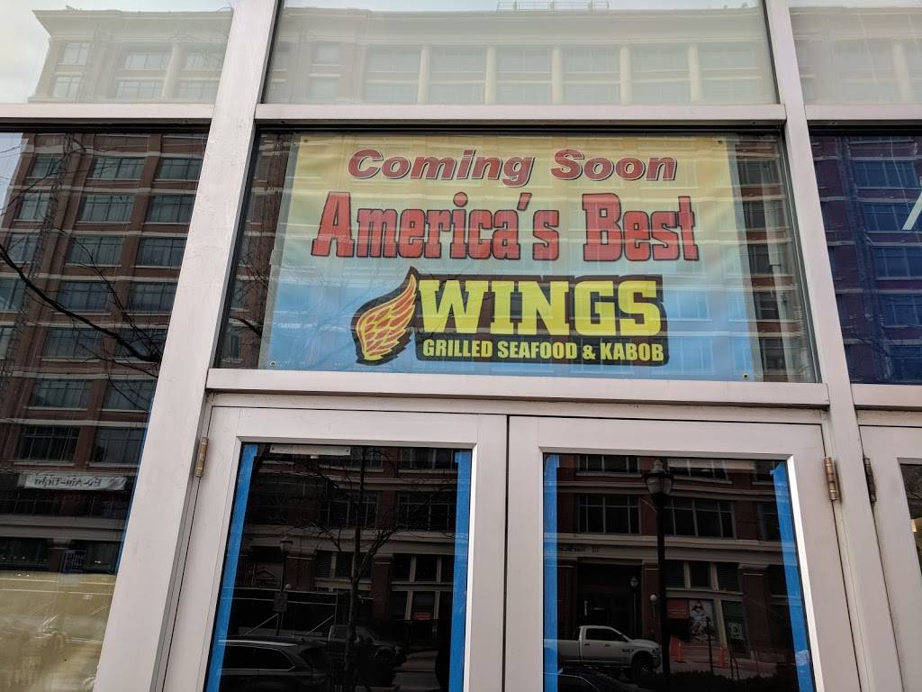 Americas Best Wings & Kabob | restaurant | 600 E Pratt St suite 105, Baltimore, MD 21202, USA | 4434539197 OR +1 443-453-9197