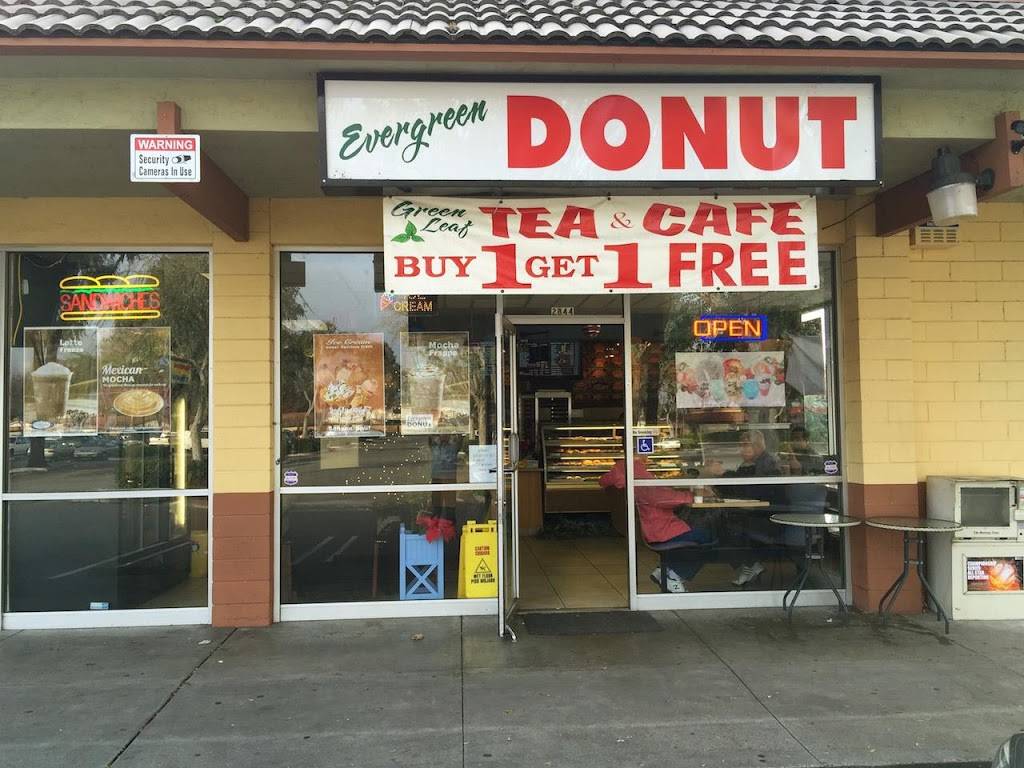Evergreen Donut | cafe | 2844 S White Rd, San Jose, CA 95148, USA | 4082741585 OR +1 408-274-1585