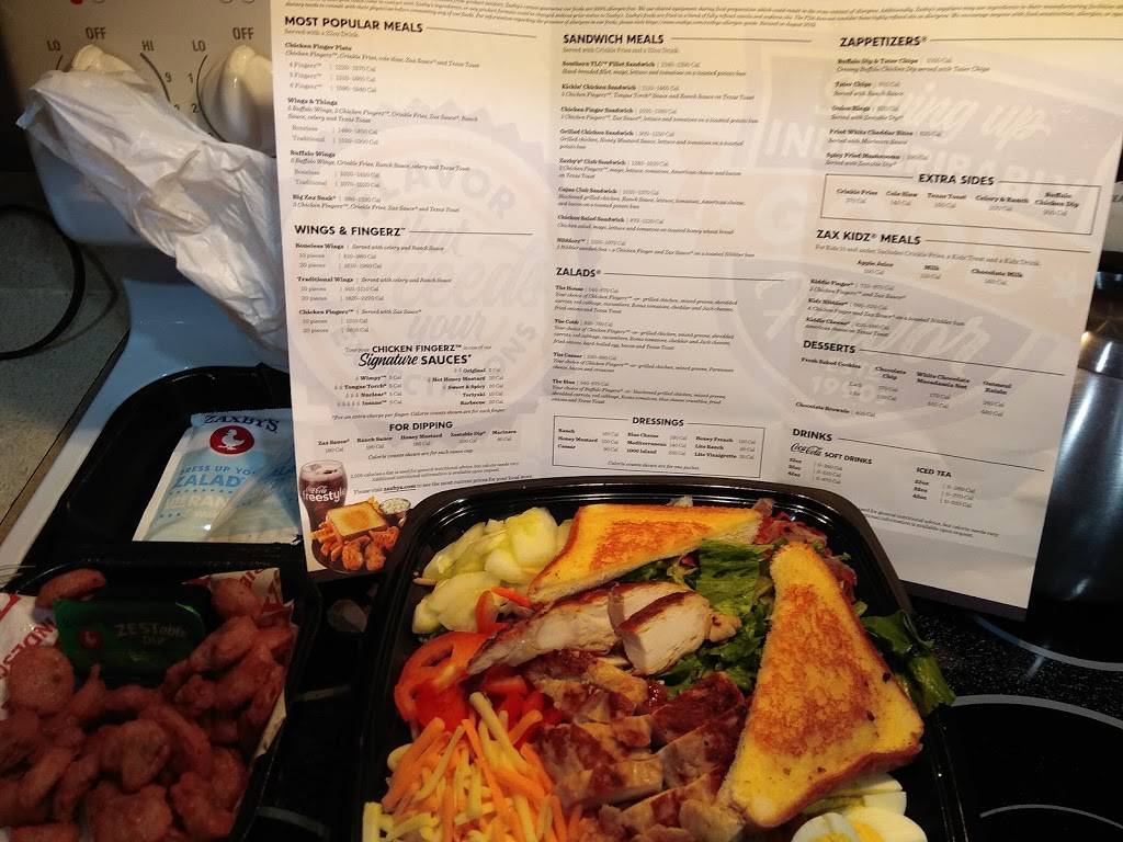 Zaxbys Chicken Fingers & Buffalo Wings | restaurant | 120 Harvest Lane, St. Augustine, FL 32084, USA | 9045472129 OR +1 904-547-2129