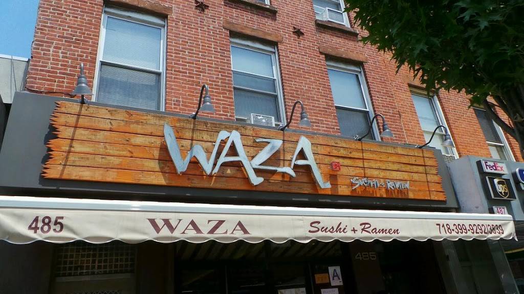 Waza sushi and ramen | restaurant | 485 Myrtle Ave, Brooklyn, NY 11205, USA | 7183999292 OR +1 718-399-9292