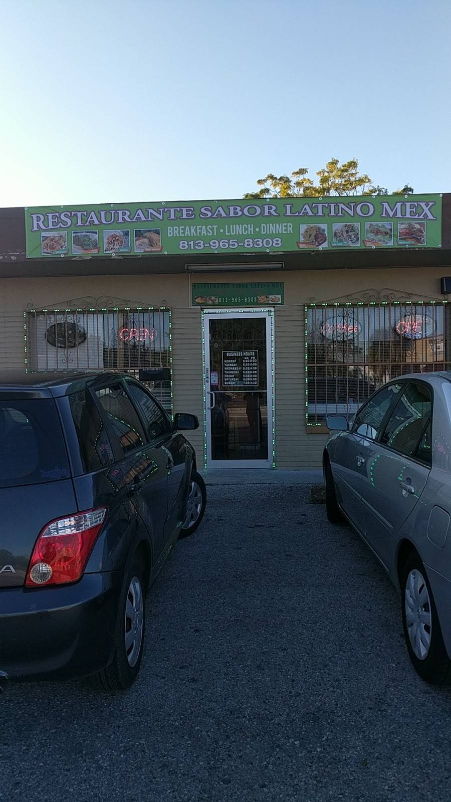 Restaurante Sabor Latino Mex | restaurant | 3210 N Armenia Ave, Tampa, FL 33607, USA | 8139658308 OR +1 813-965-8308