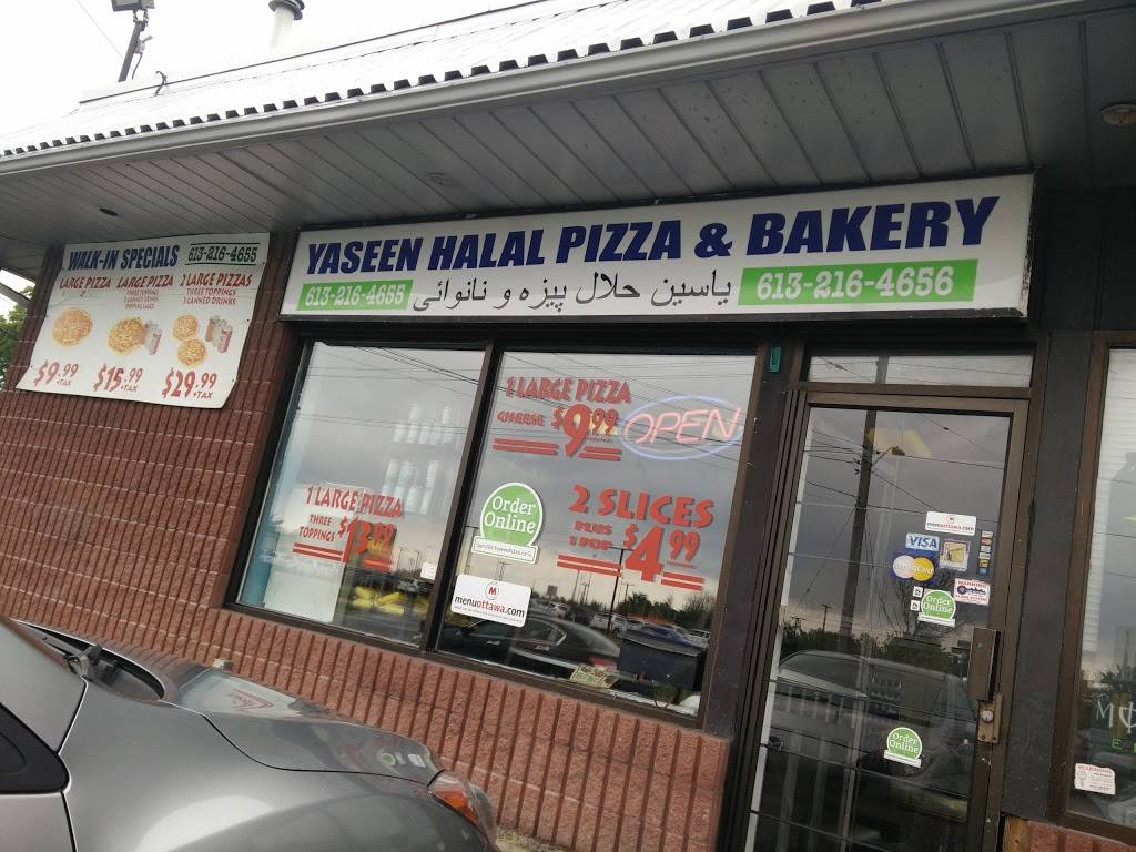 Yaseen Halal Pizza & Bakery | meal delivery | 1741 Cyrville Rd, Gloucester, ON K1B 3L8, Canada | 6132164655 OR +1 613-216-4655