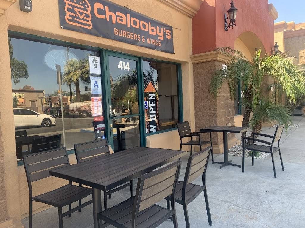 Chaloobys burgers and wings | restaurant | 414 Orange St, Redlands, CA 92373, USA | 9097921792 OR +1 909-792-1792