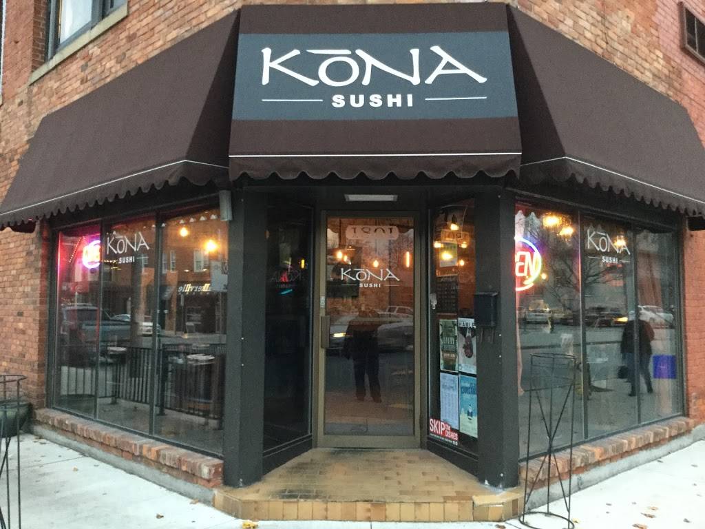 Kona Sushi | restaurant | 1801 Wyandotte St E, Windsor, ON N8Y 1E2, Canada | 5199974638 OR +1 519-997-4638