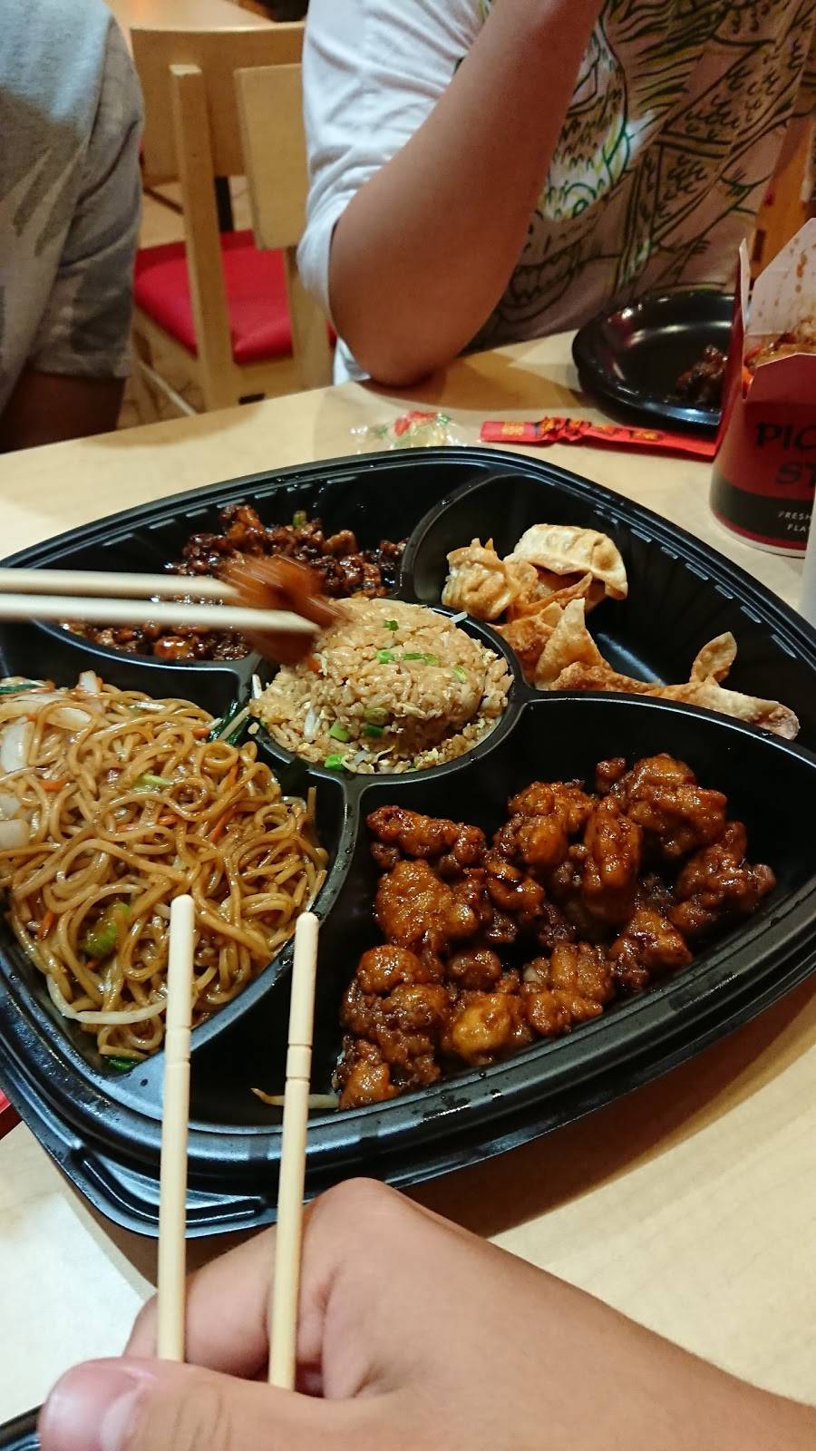 Pick Up Stix Fresh Asian Flavors | meal takeaway | 17585 Harvard Ave, Irvine, CA 92614, USA | 9497241772 OR +1 949-724-1772