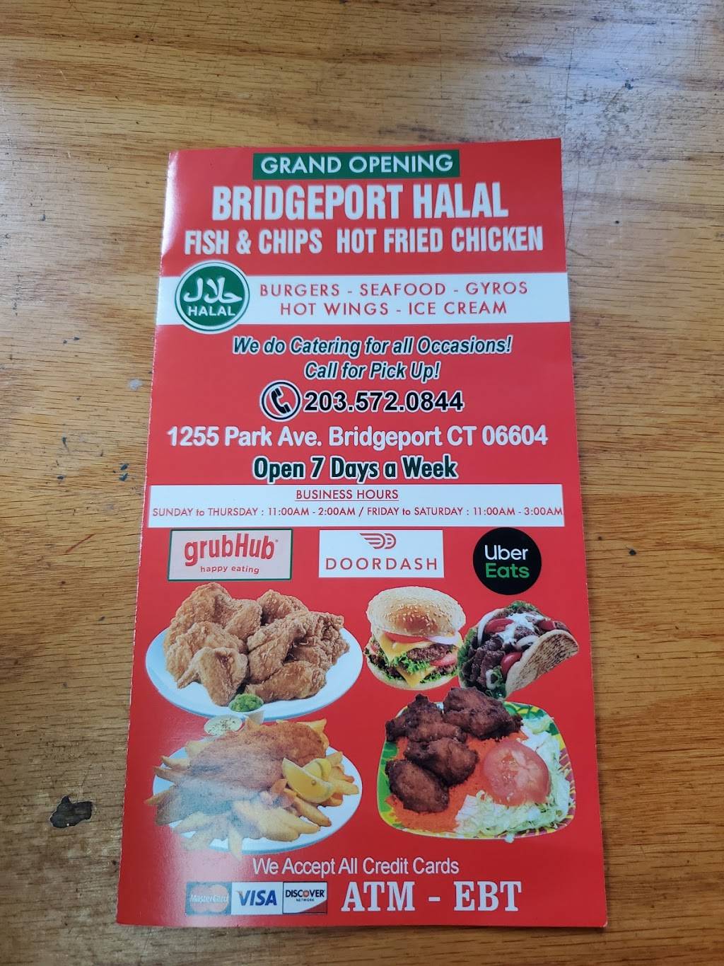 Bridgeport halal fish and chips | restaurant | 1255 Park Ave, Bridgeport, CT 06604, USA | 2035720844 OR +1 203-572-0844