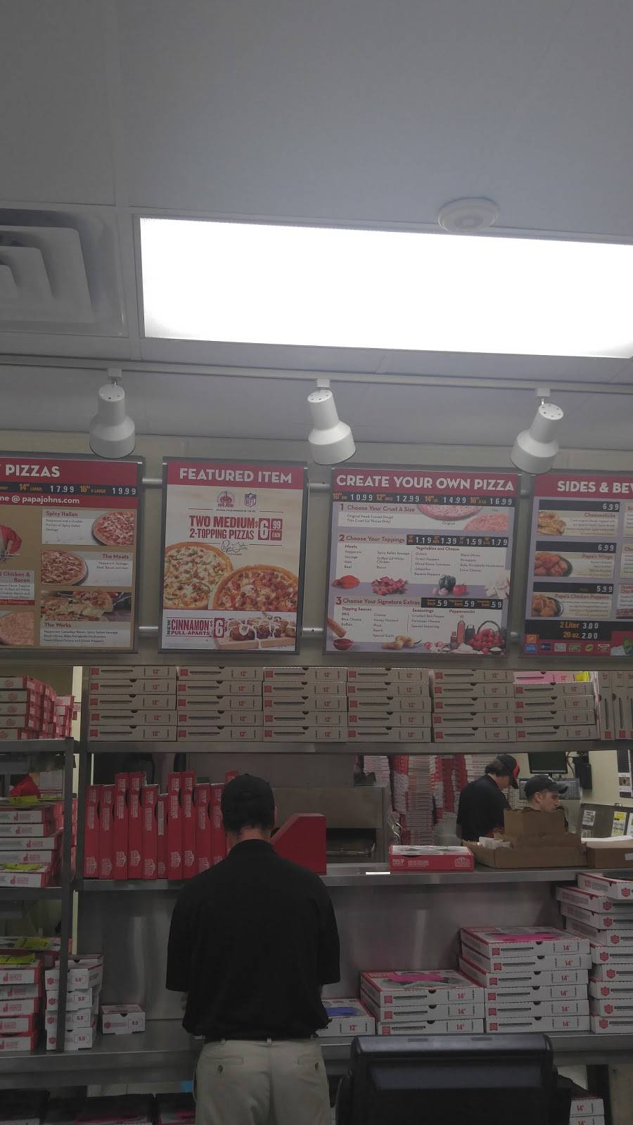 Papa Johns Pizza | restaurant | 6378 Babcock Rd, San Antonio, TX 78240, USA | 2106913434 OR +1 210-691-3434