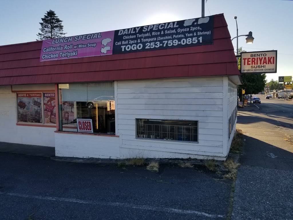 Bento Teriyaki & Sushi | restaurant | 3201 6th Ave, Tacoma, WA 98406, USA | 2537590851 OR +1 253-759-0851