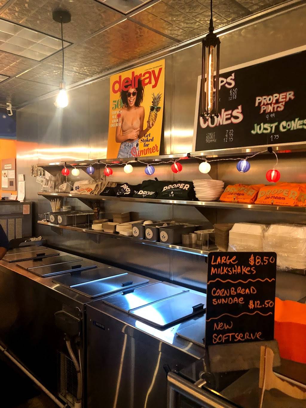 Proper Ice Cream | restaurant | 75 SE 4th Ave, Delray Beach, FL 33483, USA | 5614554463 OR +1 561-455-4463