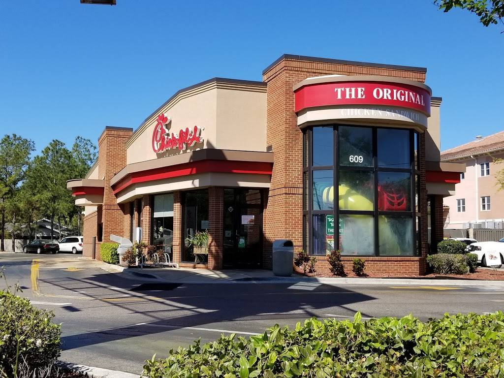 Chick-fil-A | restaurant | 609 S Dale Mabry Hwy, Tampa, FL 33609, USA | 8138731938 OR +1 813-873-1938