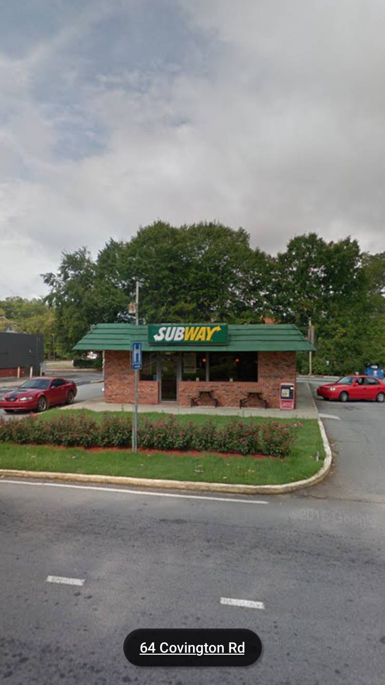 Subway | restaurant | 127 Covington St, Jackson, GA 30233, USA | 7707757766 OR +1 770-775-7766