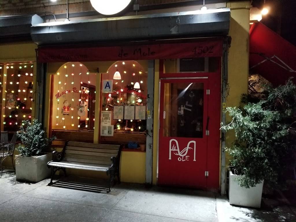 de Mole | restaurant | 4502 48th St, Woodside, NY 11377, USA | 7183922161 OR +1 718-392-2161