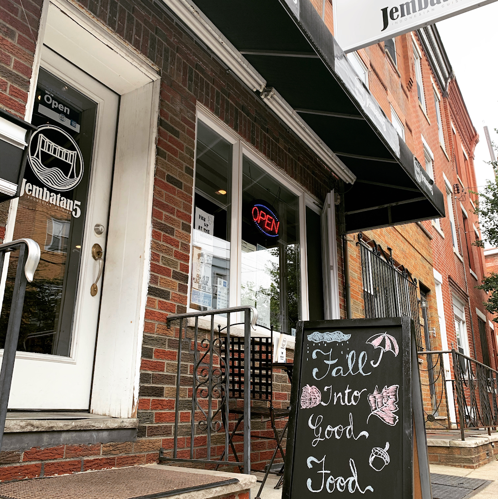 Jembatan 5 | restaurant | 932 S 10th St, Philadelphia, PA 19147, USA | 2152381898 OR +1 215-238-1898