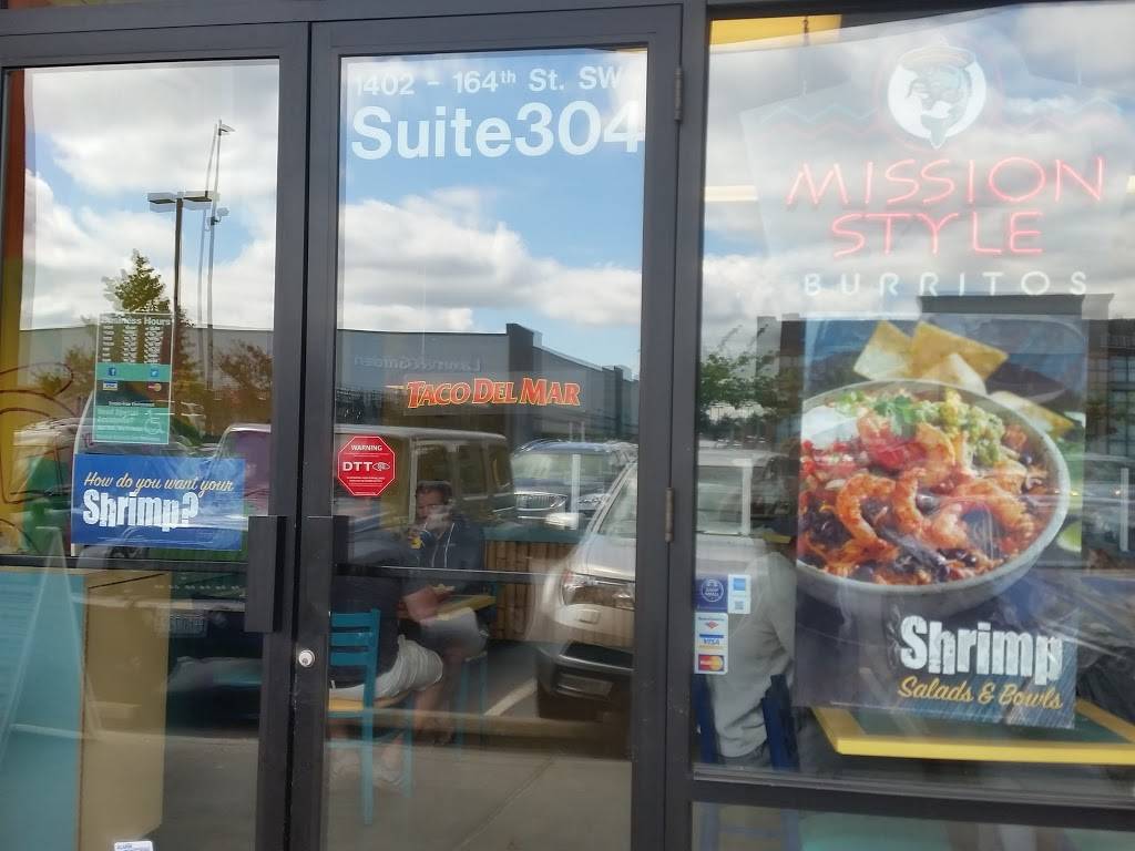 Taco Del Mar - Mill Creek | restaurant | 1402 164th St SW #304, Lynnwood, WA 98087, USA | 4257435668 OR +1 425-743-5668