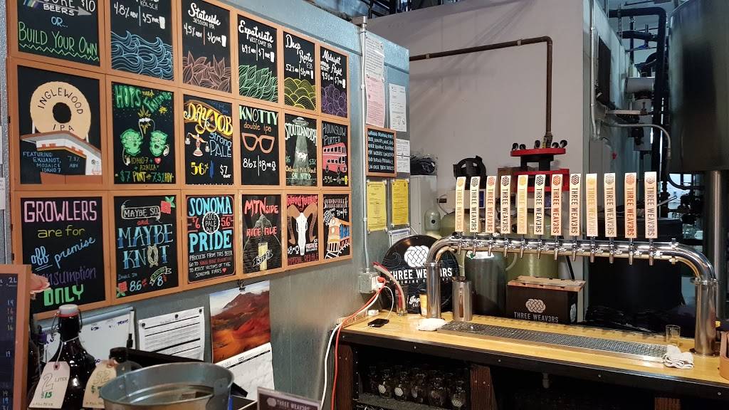 Three Weavers Brewing Company | restaurant | 1031 W Manchester Blvd A-B, Inglewood, CA 90301, USA | 3104005830 OR +1 310-400-5830