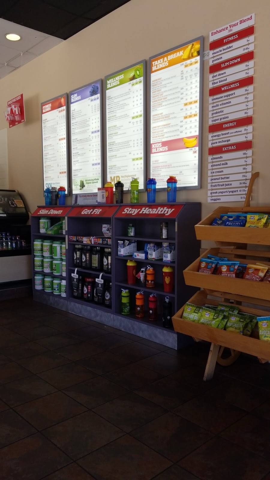 Smoothie King | restaurant | 13457 Atlantic Blvd #1, Jacksonville, FL 32225, USA | 9042211299 OR +1 904-221-1299