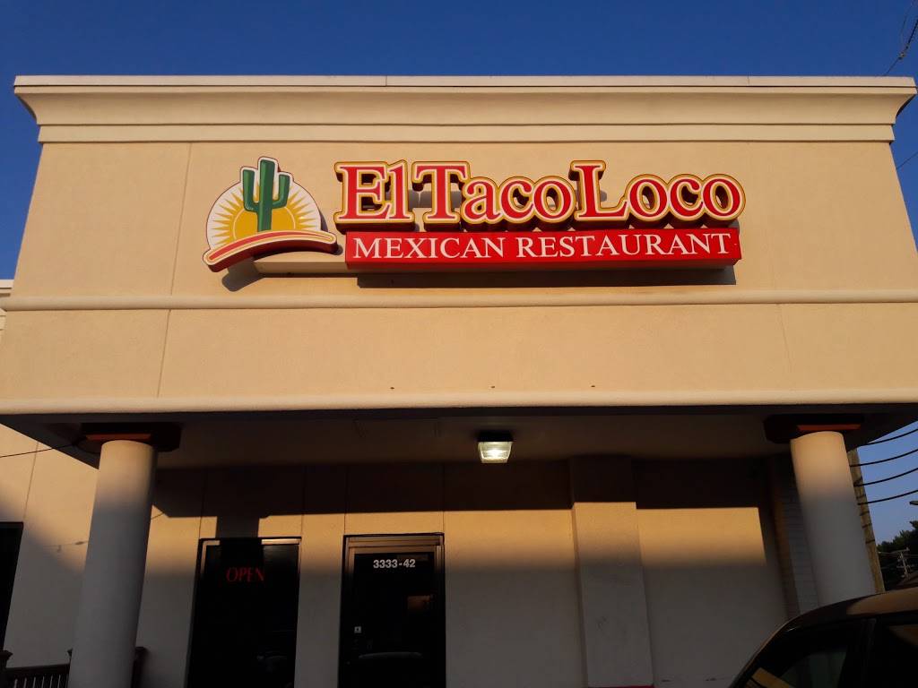 El Taco Loco Mexican Restaurant | restaurant | 3333 Virginia Beach Blvd, Virginia Beach, VA 23452, USA | 7574287631 OR +1 757-428-7631