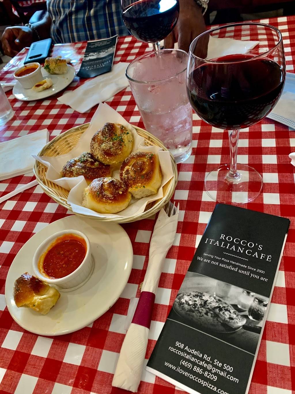 Rocco’s Italian Cafe | restaurant | 908 Audelia Rd, Richardson, TX 75081, USA | 4698868209 OR +1 469-886-8209