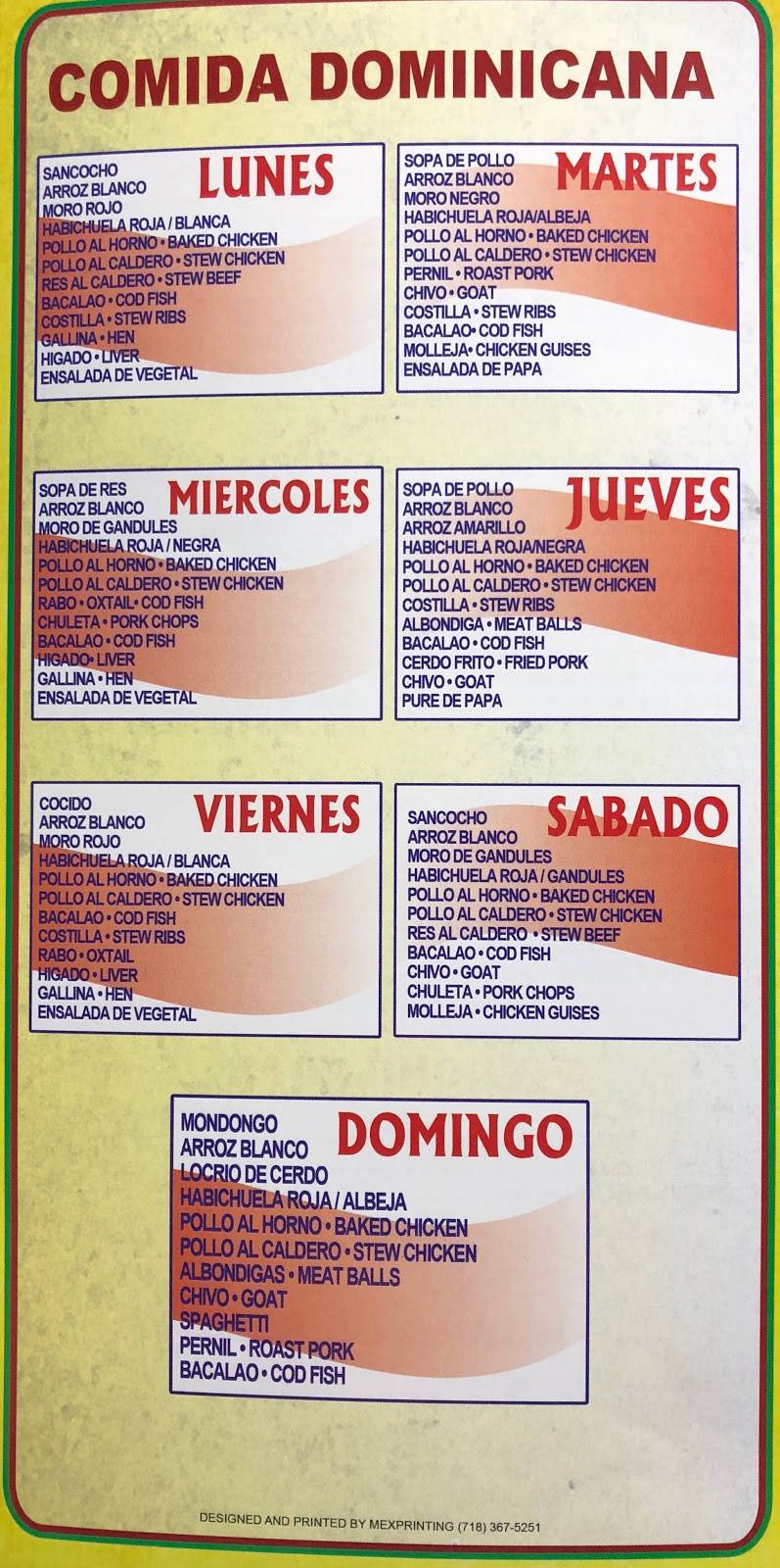 Reina Restaurant | restaurant | 1969 Dr Martin Luther King Jr Blvd, Bronx, NY 10453, USA | 7187311593 OR +1 718-731-1593