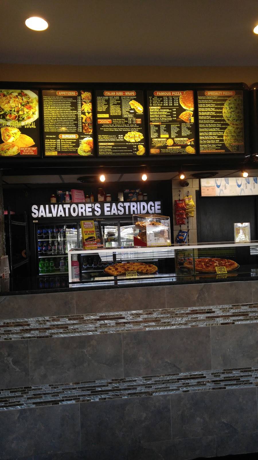 Salvatores Old Fashioned Pizzeria | meal delivery | 2055 East Ridge Road, Rochester, NY 14622, USA | 5855442555 OR +1 585-544-2555