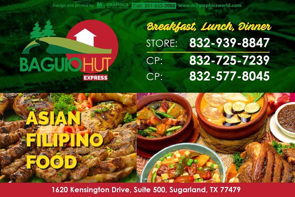 Baguio Hut Express | restaurant | 16200 Kensington Dr #500, Sugar Land, TX 77479, USA | 8329398847 OR +1 832-939-8847