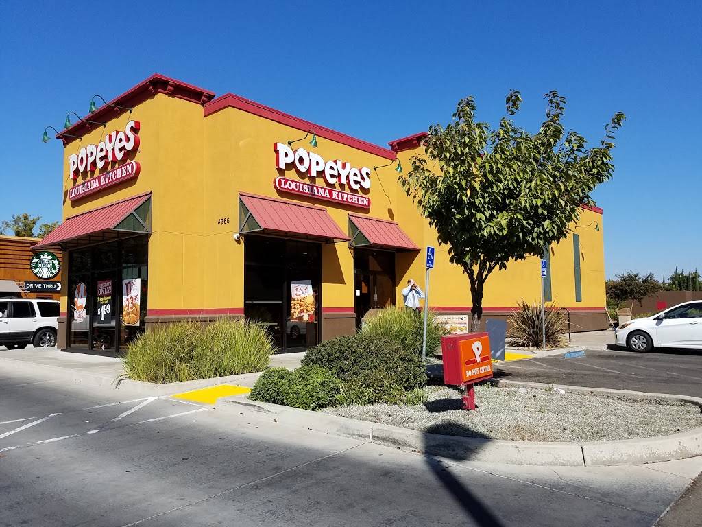 Popeyes Louisiana Kitchen | restaurant | 4966 West Ln, Stockton, CA 95210, USA | 2094774833 OR +1 209-477-4833