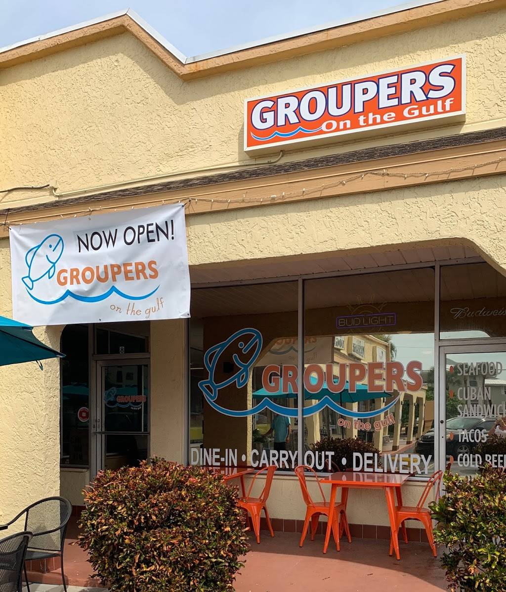 Groupers on the Gulf | restaurant | 1401 Gulf Blvd, Indian Rocks Beach, FL 33785, USA | 7272664276 OR +1 727-266-4276