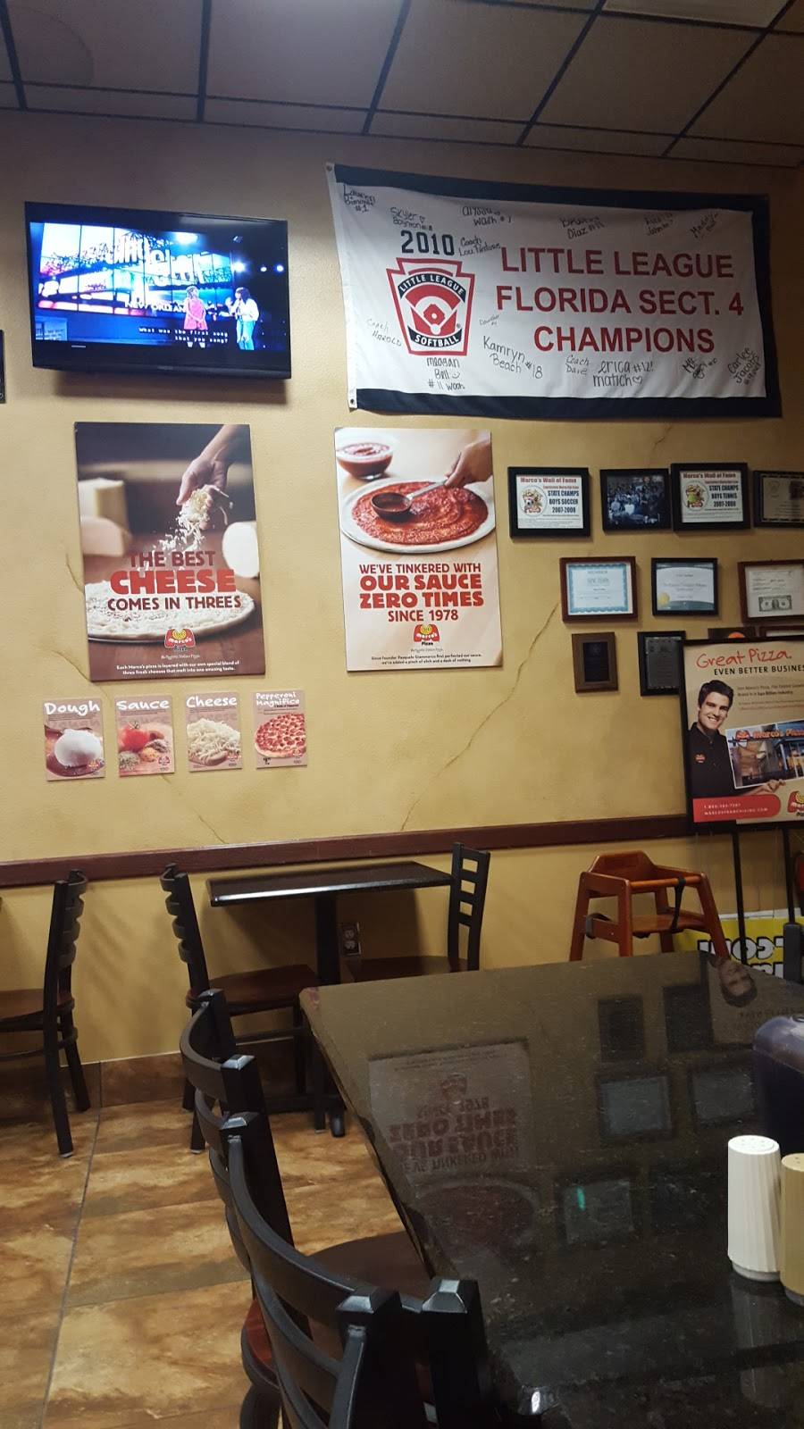 Marcos Pizza | meal delivery | 20305 Bruce B Downs Blvd, Tampa, FL 33647, USA | 8139076400 OR +1 813-907-6400