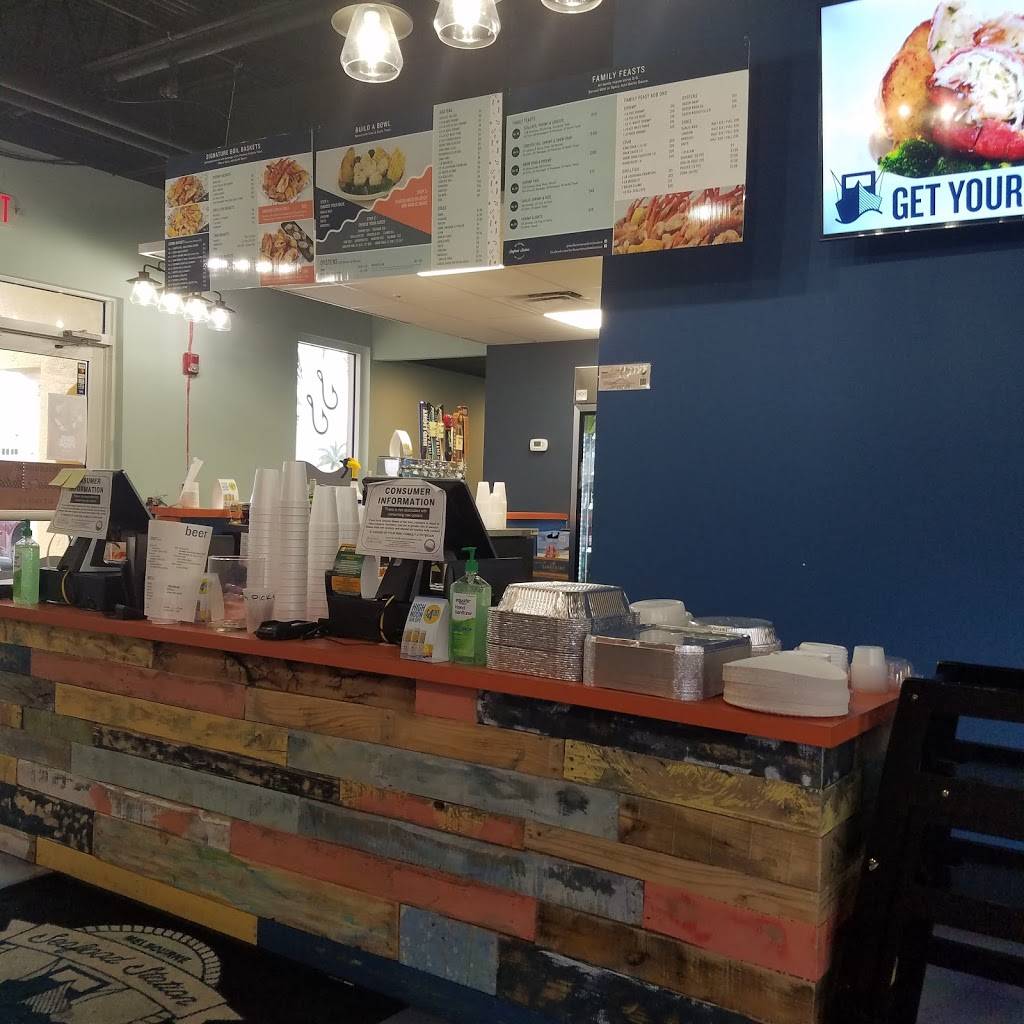 Melbourne Seafood Station | restaurant | 630 E Eau Gallie Blvd Suite 101, Indian Harbour Beach, FL 32937, USA | 3214253571 OR +1 321-425-3571