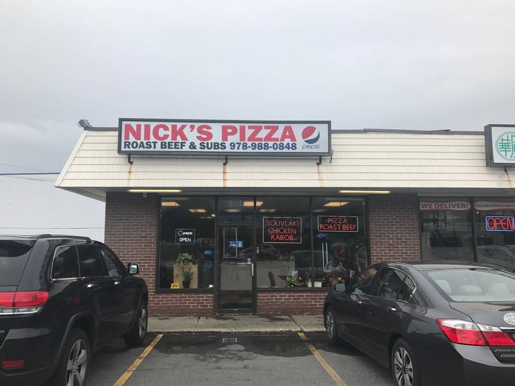 Nicks Pizza Roast Beef and Subs | restaurant | 331 Main St, Wilmington, MA 01887, USA | 9789880848 OR +1 978-988-0848