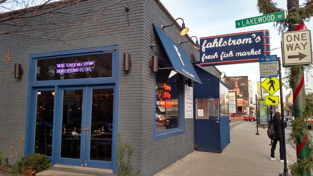 Fahlstroms Fresh Fish Market | restaurant | 1258 W Belmont Ave, Chicago, IL 60657, USA | 7732816000 OR +1 773-281-6000