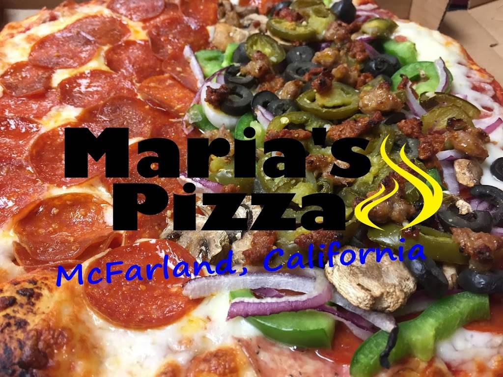 Marias Pizza | restaurant | 400 2nd St #1118, McFarland, CA 93250, USA | 6617923863 OR +1 661-792-3863
