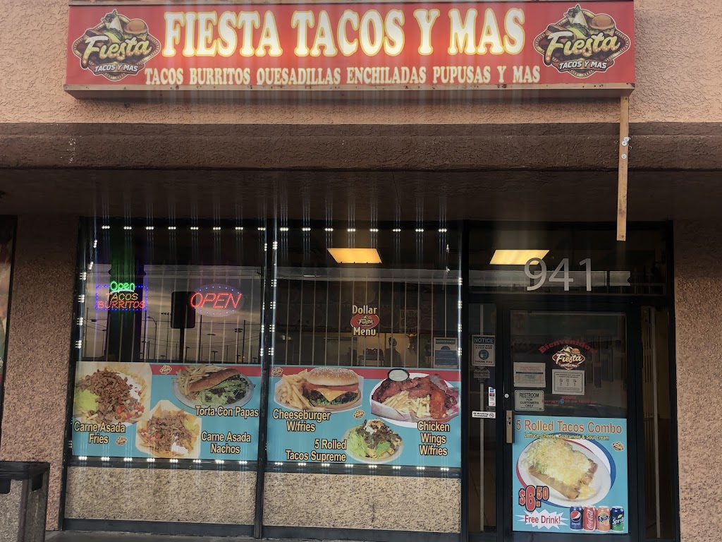 Fiesta Tacos Y Mas | restaurant | 941 N Pecos Rd, Las Vegas, NV 89101, USA | 7252052835 OR +1 725-205-2835