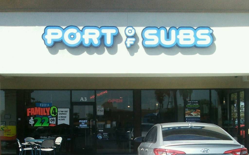 Port of Subs | restaurant | 2833 E Desert Inn Rd #3, Las Vegas, NV 89121, USA | 7028949588 OR +1 702-894-9588