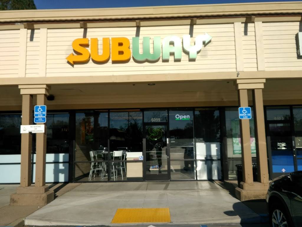 Subway | restaurant | 6099 Horseshoe Bar Rd, Loomis, CA 95650, USA | 9162517191 OR +1 916-251-7191