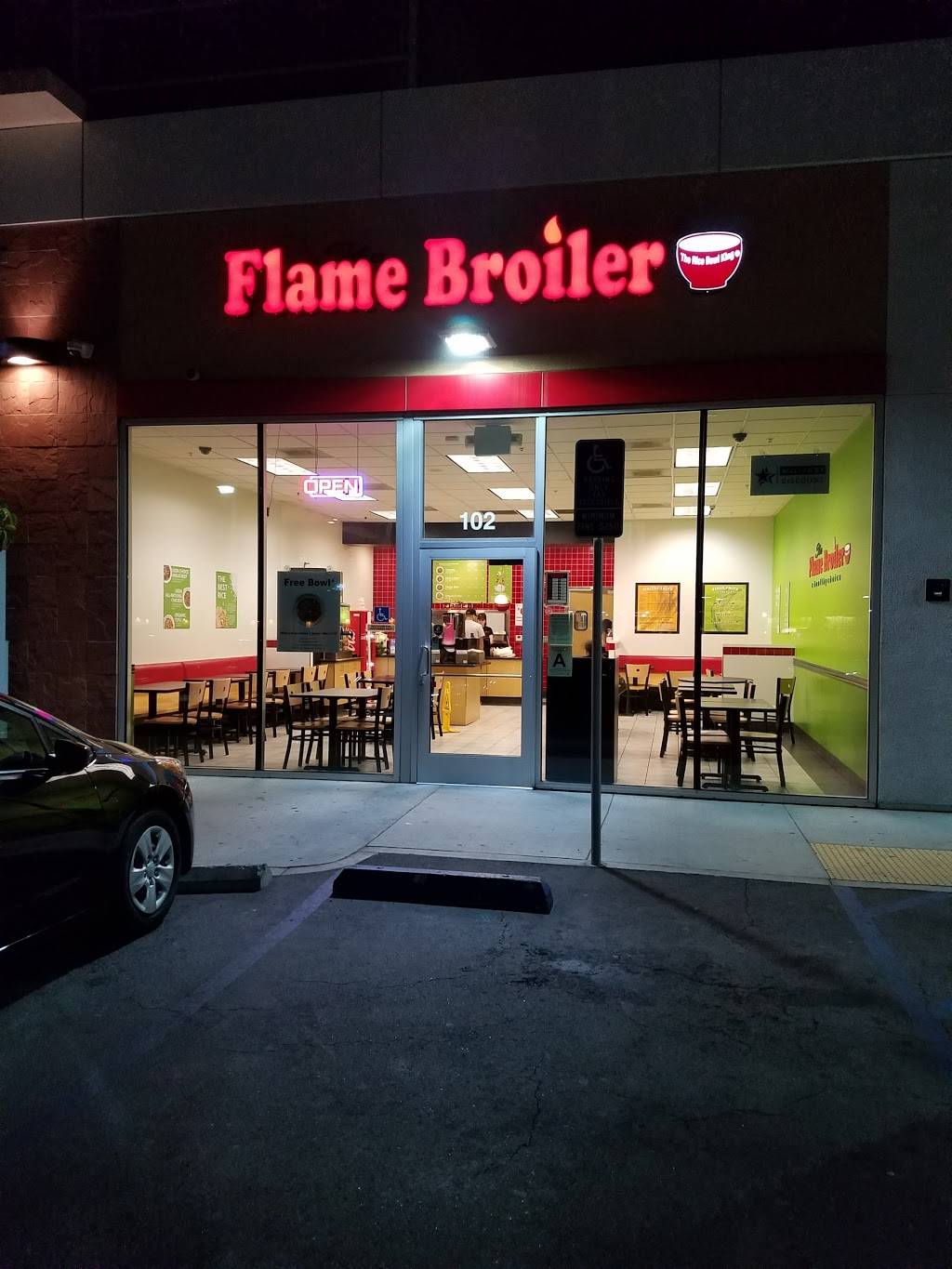 The Flame Broiler | restaurant | 23550 Alessandro Blvd, Moreno Valley, CA 92553, USA | 9516537900 OR +1 951-653-7900