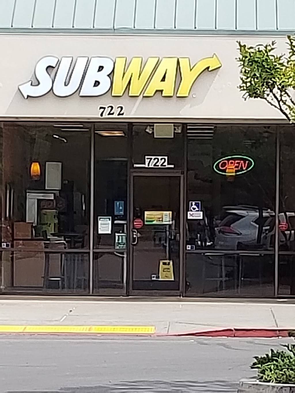 Subway | restaurant | 722 Mangrove Ave, Chico, CA 95926, USA | 5308911400 OR +1 530-891-1400