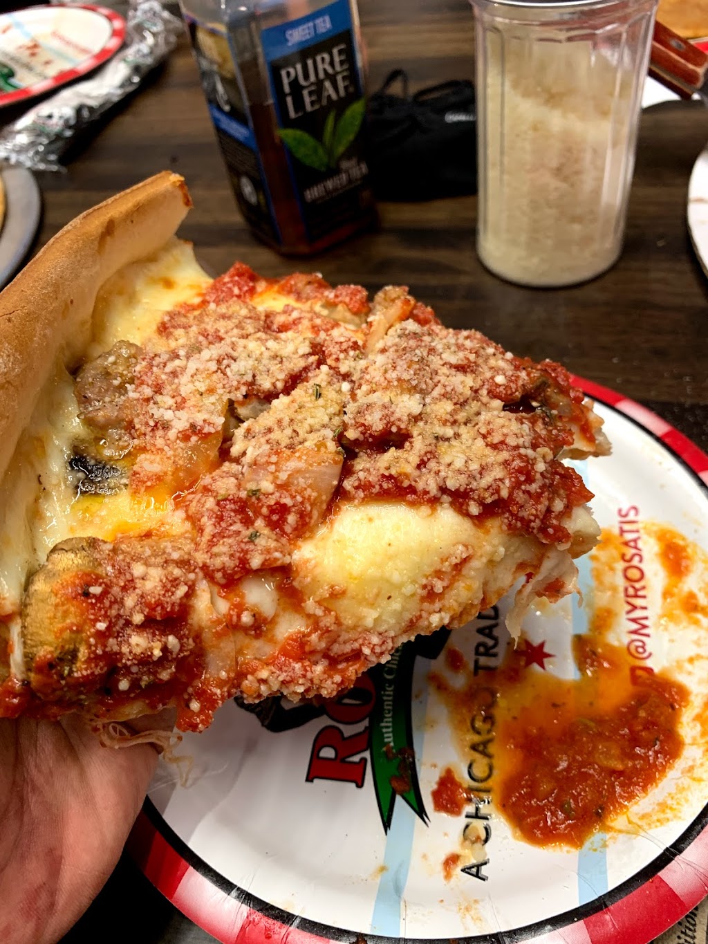 Rosatis Pizza- Chicago Grant Park | restaurant | 23 E Adams St, Chicago, IL 60603, USA | 3122622100 OR +1 312-262-2100