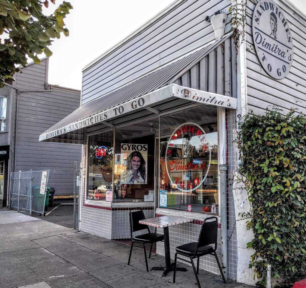 Dimitras Sandwiches To Go | restaurant | 1251 Park St, Alameda, CA 94501, USA | 5105213737 OR +1 510-521-3737
