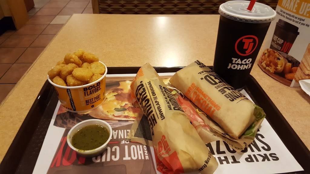 Taco Johns | restaurant | 7605 Royal Vista Cir, Windsor, CO 80528, USA | 9702662665 OR +1 970-266-2665