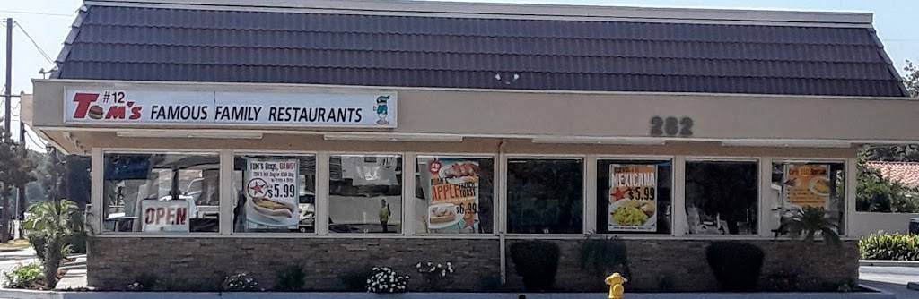Toms Famous Burgers 12 | restaurant | 282 E Mission Blvd, Pomona, CA 91766, USA | 9096221107 OR +1 909-622-1107