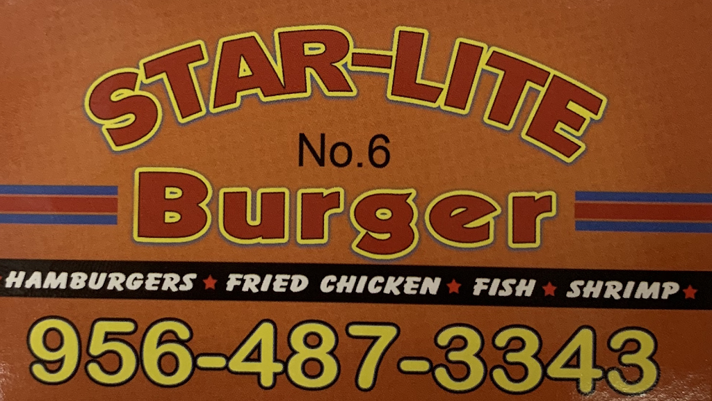 Starlite Burger 6 | restaurant | 1105 W Main St, Rio Grande City, TX 78582, USA | 9564873343 OR +1 956-487-3343